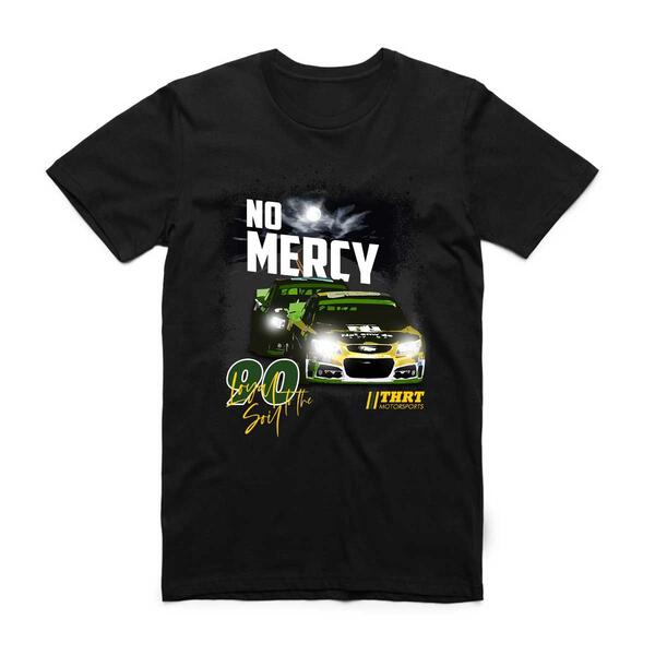 NO MERCY RACE TEE THRT DENIM