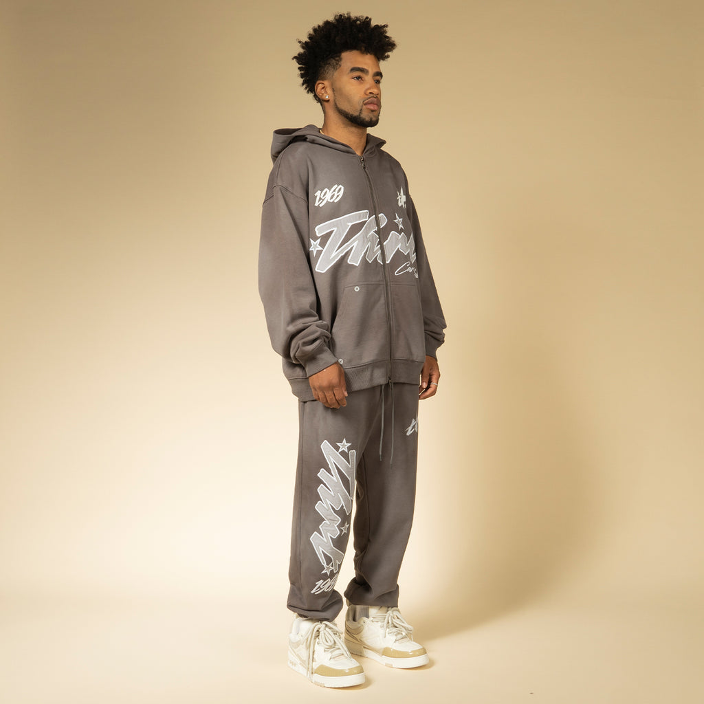 Vicenzo Zip-Up Hoodie F/B