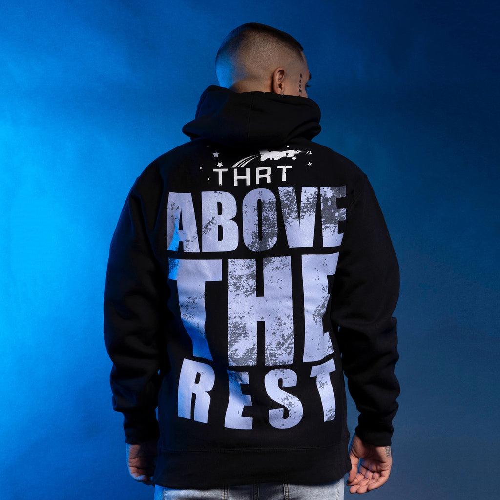 Above The Rest Super Heavy Weight Hoodie - Black