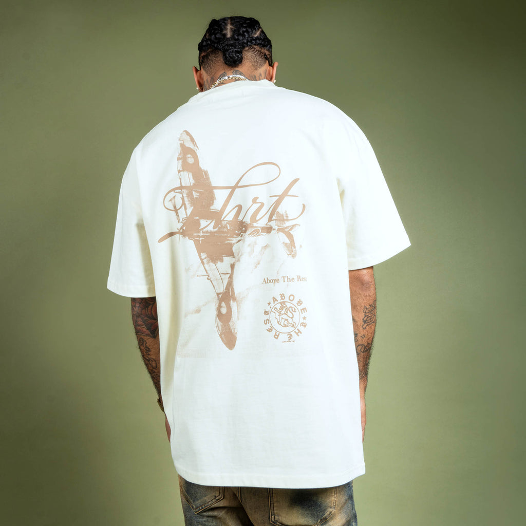 Flight LUX Heavy Weight Tee - Natural